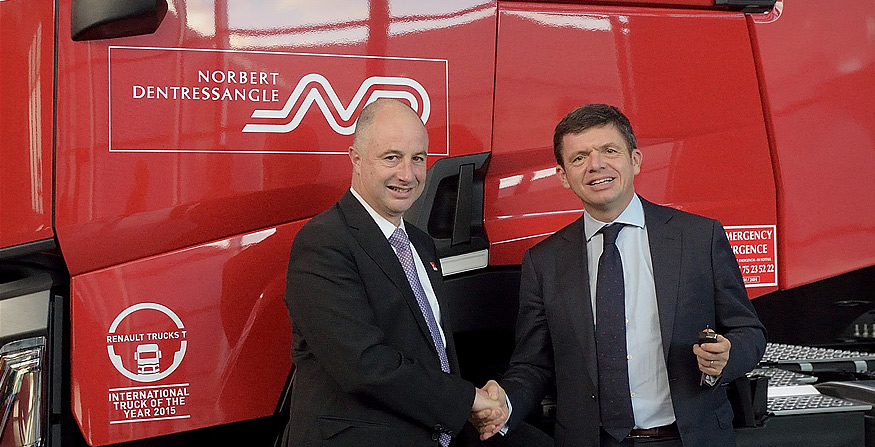 „NORBERT DENTRESSANGLE“ INVESTUOJA Į 530 „RENAULT TRUCKS T“