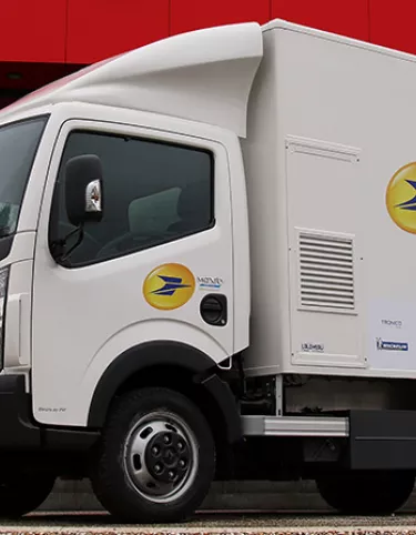 „LA POSTE“ IŠBANDO „MAXITY“ SU VANDENILIO KURO ELEMENTAIS.