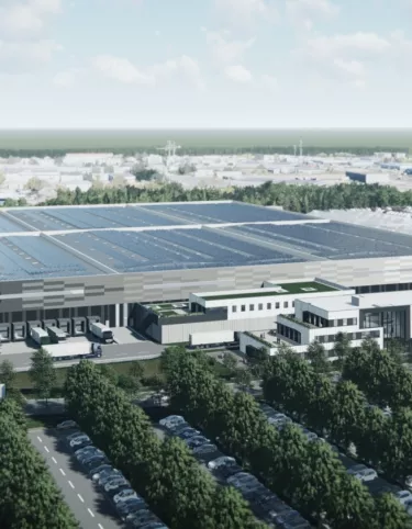 Renault Trucks logistikos centras Lyone