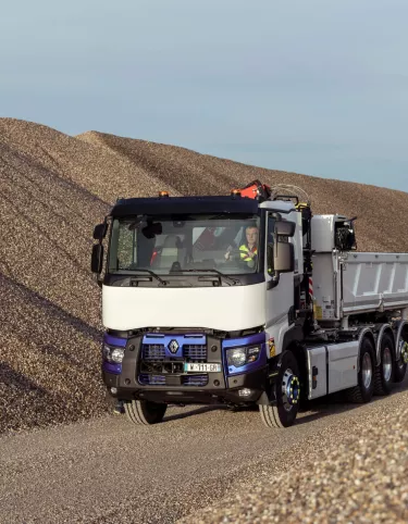 Renault Trucks E-Tech C 8x4 Tridem